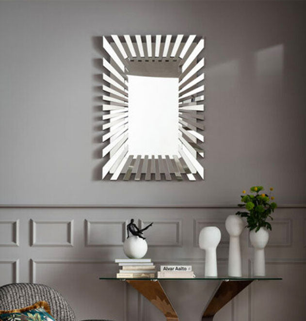 Square deals wall mirror