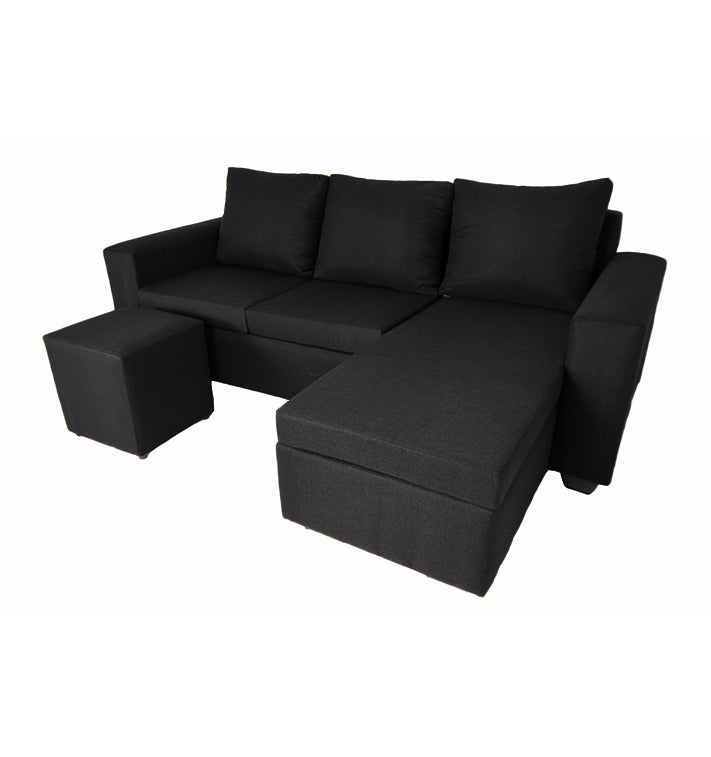 Clif Corner Couch With Foot Stool