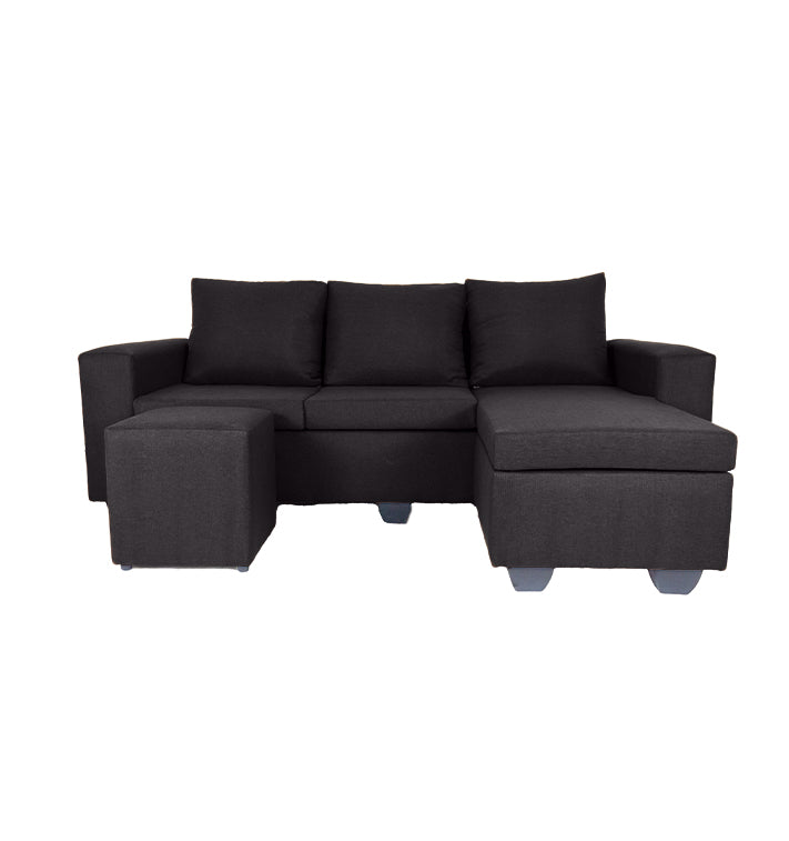 Clif Corner Couch With Foot Stool