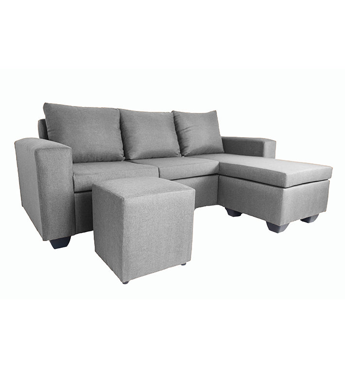 Clif Corner Couch With Foot Stool