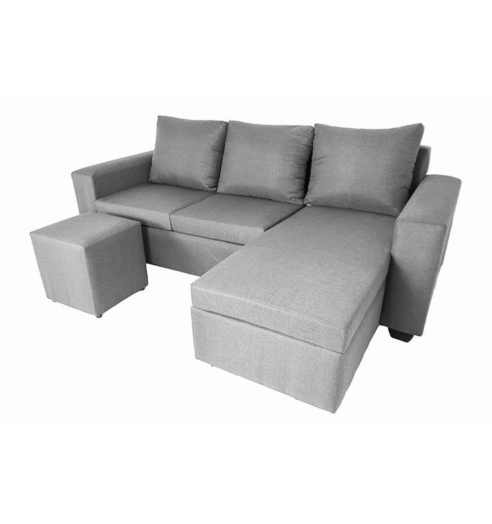 Clif Corner Couch With Foot Stool