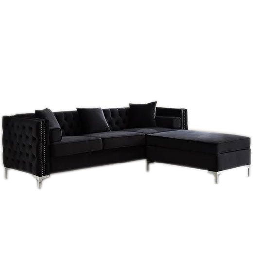 Oxford Corner Chesterfield Reversible Sectional Couch