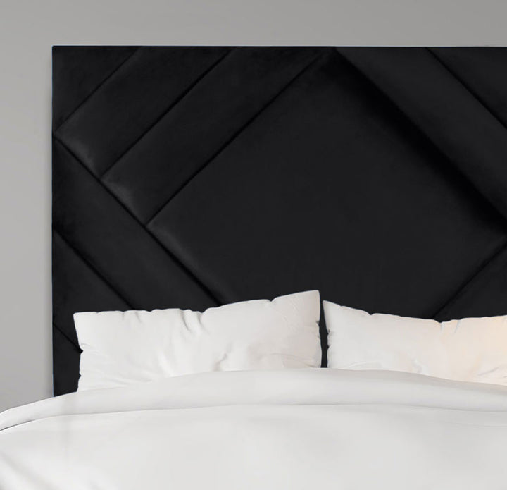 Diagonal Panel Headboards