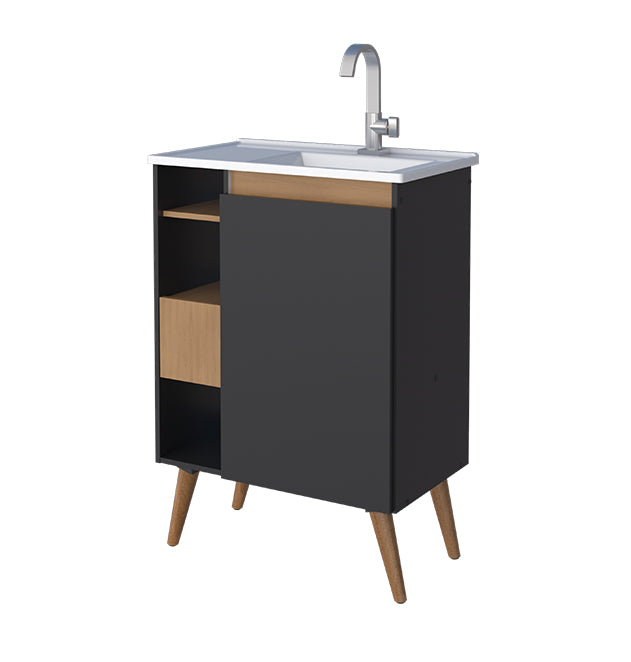 Lotus Bathroom Vanity Freestanding -60cm