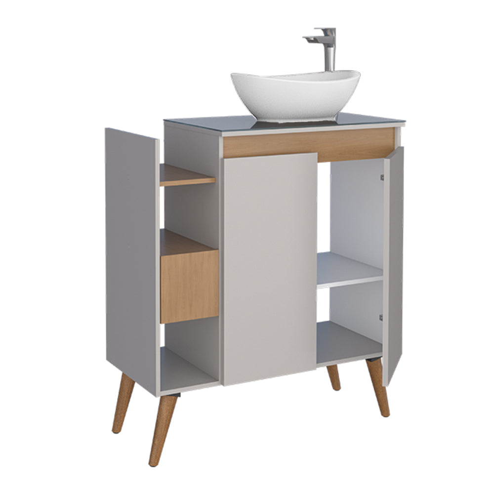 Lotus Bathroom Vanity With Bali Basin Freestanding  - 80 cm