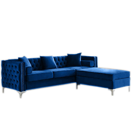 Oxford Corner Chesterfield Reversible Sectional Couch