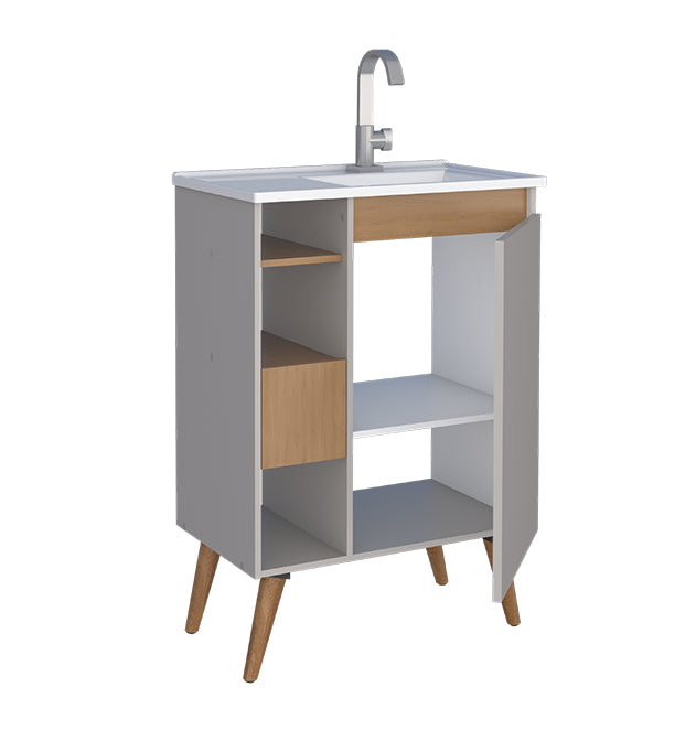 Lotus Bathroom Vanity Freestanding -60cm