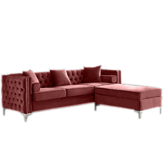 Oxford Corner Chesterfield Reversible Sectional Couch