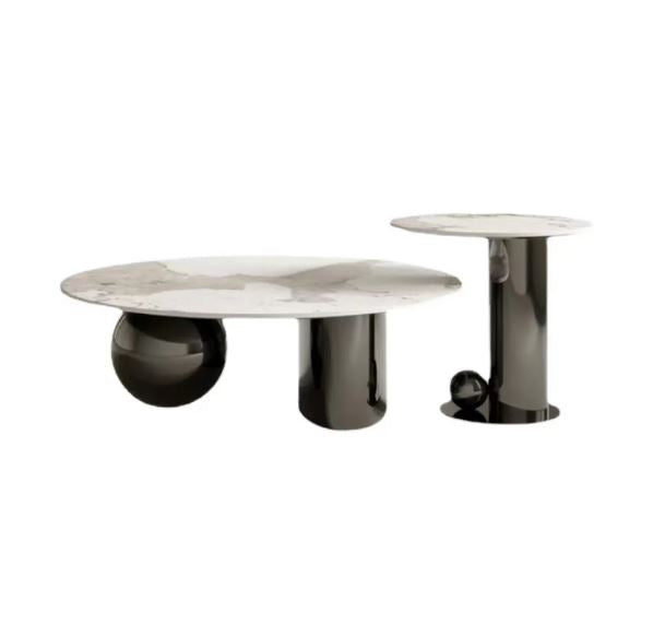 Alina Modern Coffee Table With Side Table