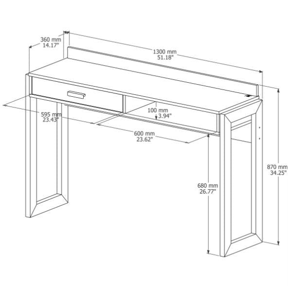 Escrivaninha Desk With USB Input