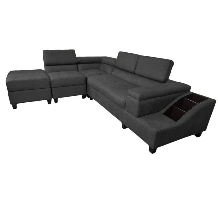 Phoebe L Shape Corner Sofa - Faux Leather