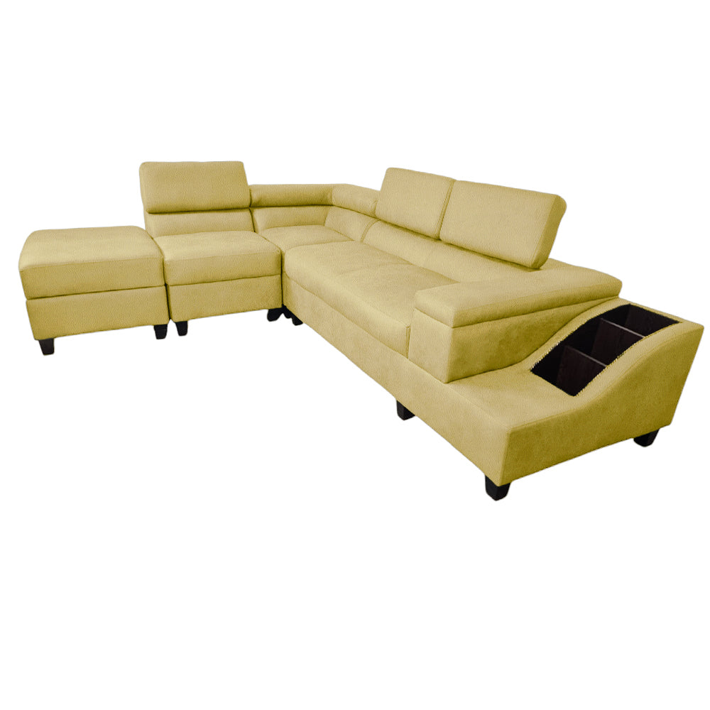 Phoebe L Shape Corner Sofa - Faux Leather