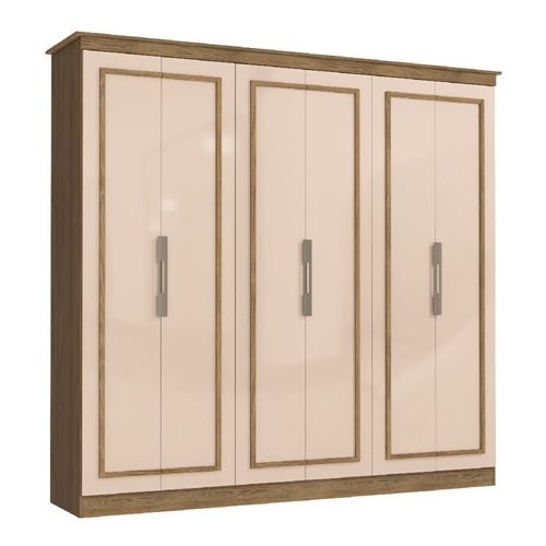 Escobar 6 Double Door Wardrobe