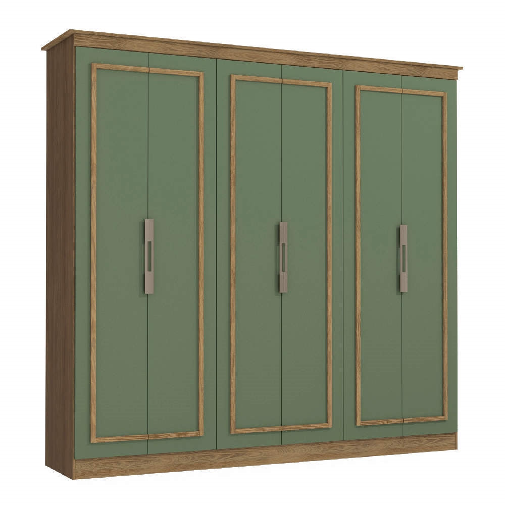 Escobar 6 Double Door Wardrobe