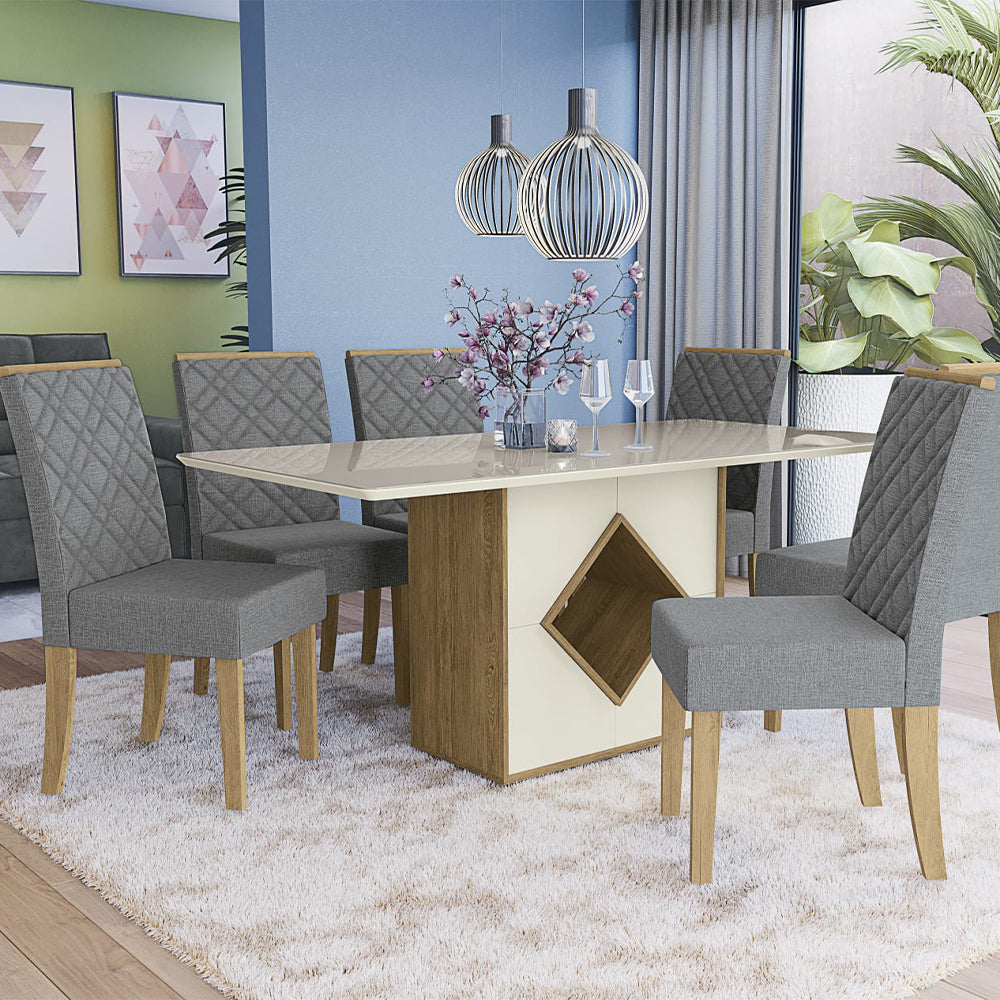 Adabel 7 Piece Dinning Room Set