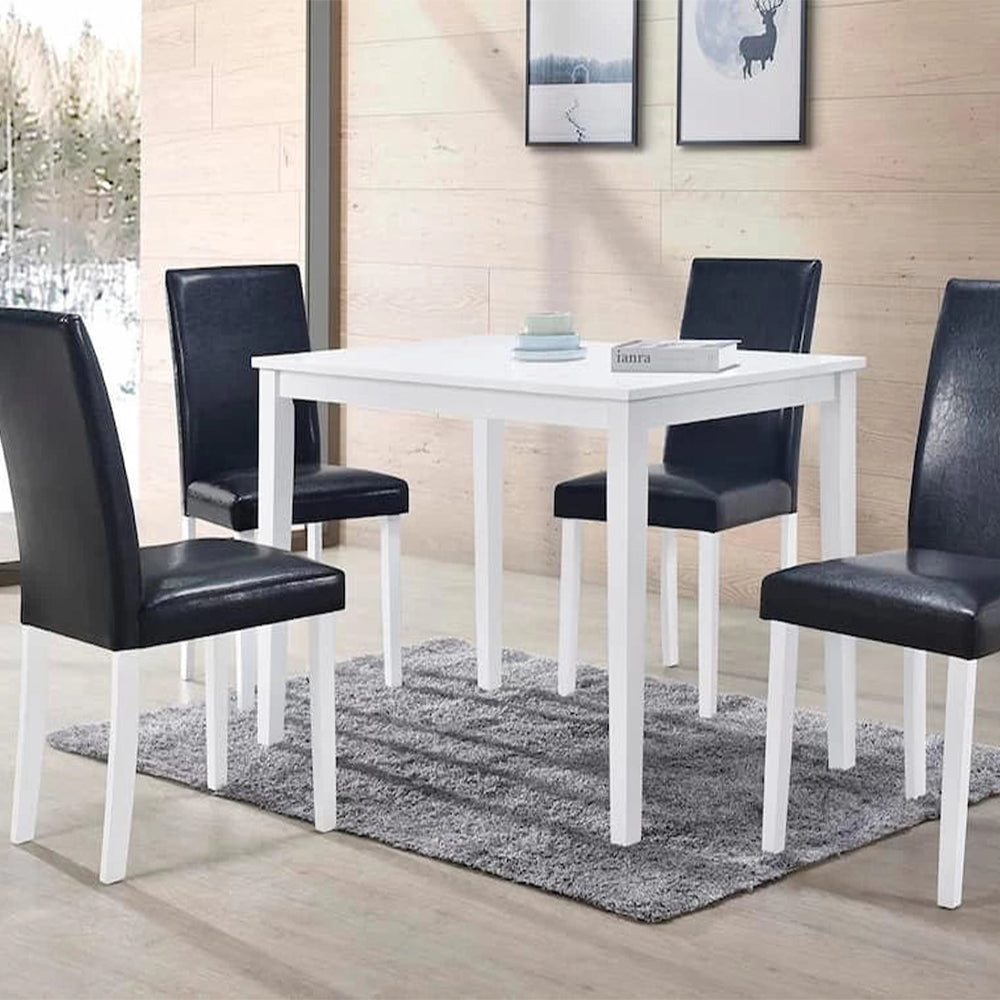 Delmore 5PC Dinning Set- White