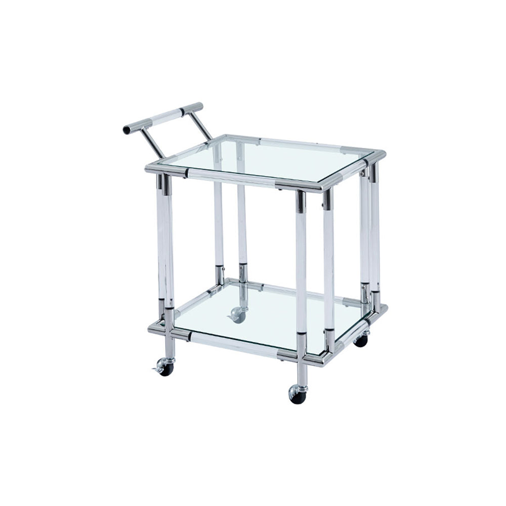 Taytum Lucite Tea/Bar Cart