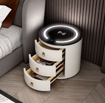 Elara Smart Bedside Pedestal