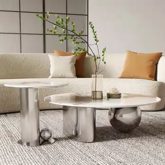 Alina Modern Coffee Table With Side Table