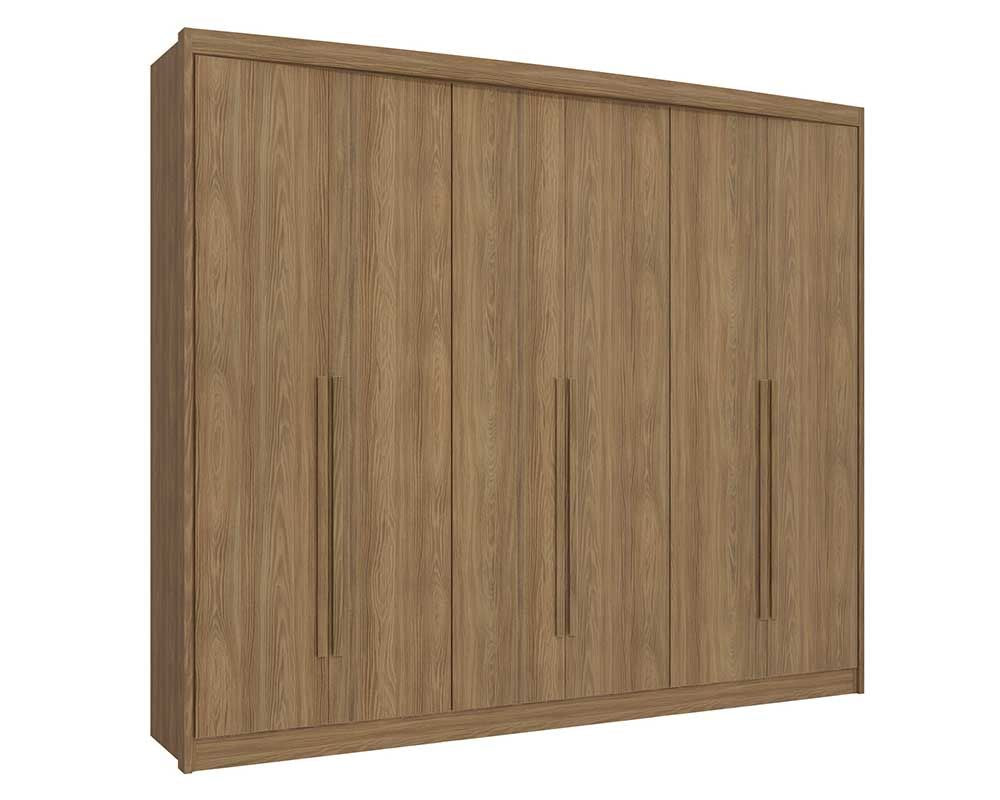 Rodriguez 6 Door Wardrobe With Mirror