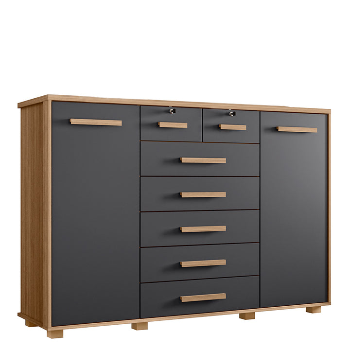 Fontana Metallic Chest of Drawers