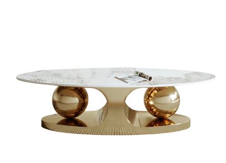 Isabel Marble Top Coffee Table