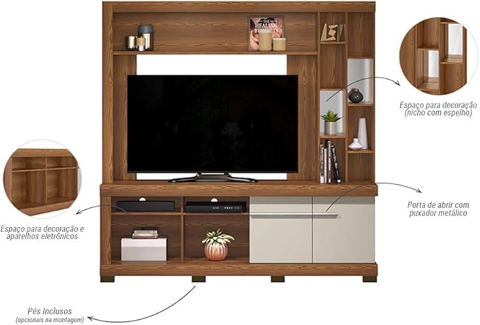 Canela Entertainment Center Plasma Stand