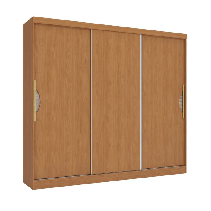 Rosaphine 3 Door Sliding Wardrobe Revisible Doors