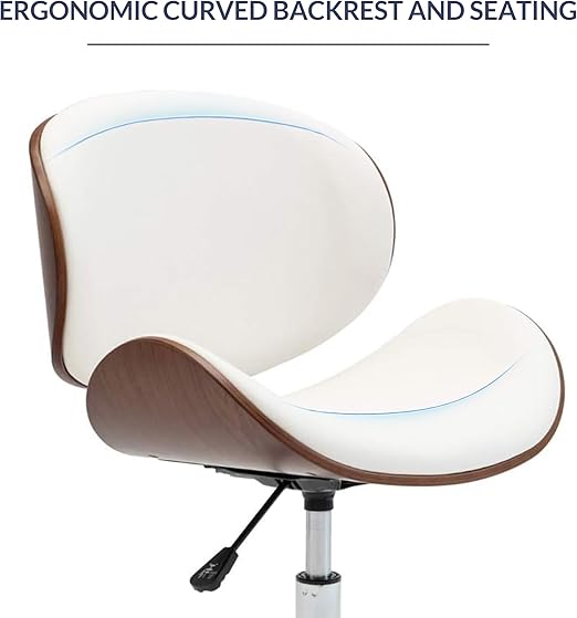 Petronilla Wooden Curved Office Chair