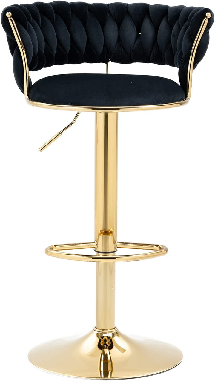 Novah Velvet Bar Stool