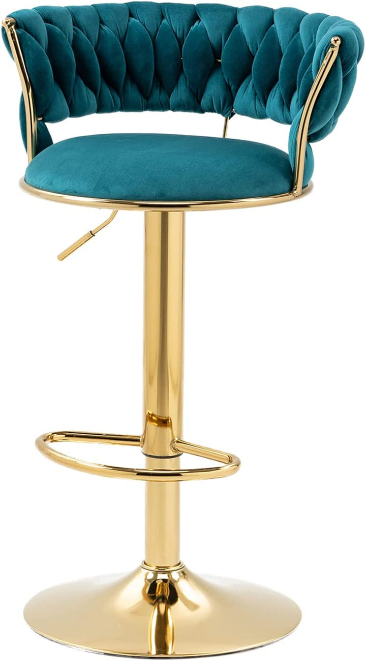 Novah Velvet Bar Stool