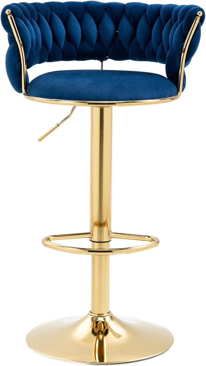 Novah Velvet Bar Stool