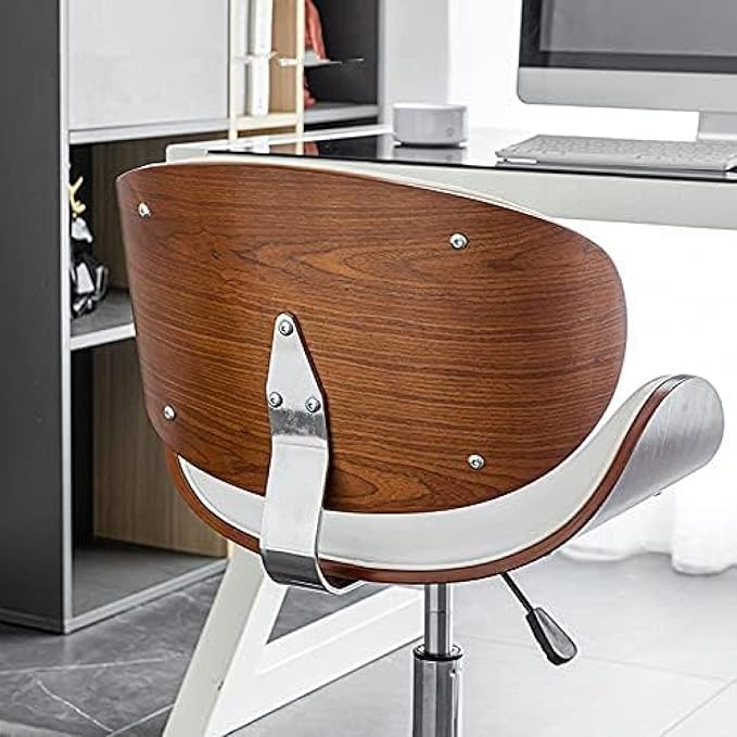 Petronilla Wooden Curved Office Chair