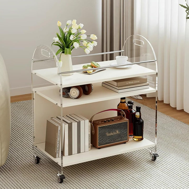 Mila Three-Layer Open Storage Cart