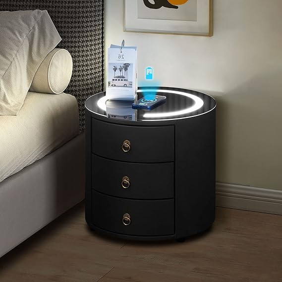 Elara Smart Bedside Pedestal