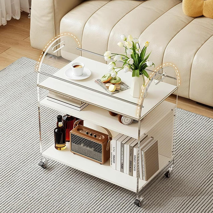 Mila Three-Layer Open Storage Cart