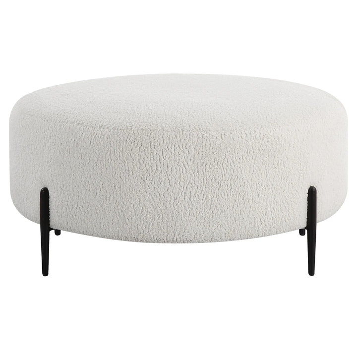 Levi Plush Ottoman