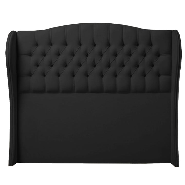 Codie Velvet Buttoned Winged Headboard