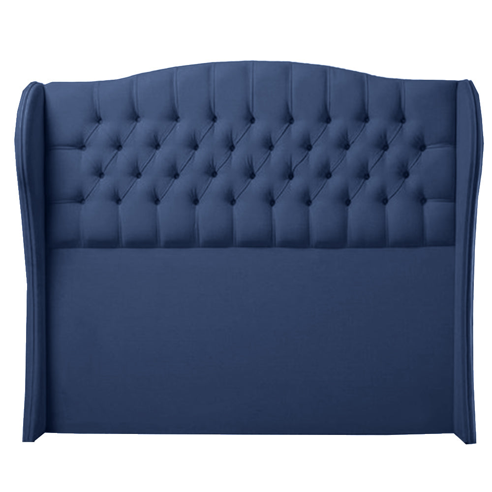 Codie Velvet Buttoned Winged Headboard