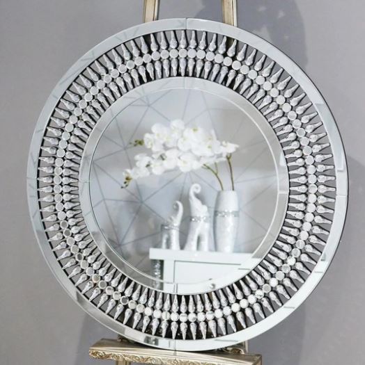 Speerit Silver Round Mirror Only