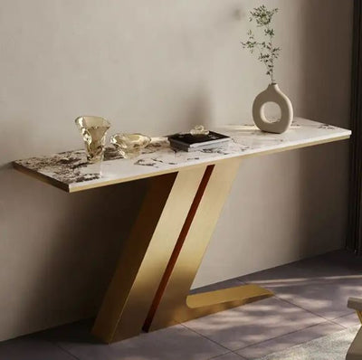 Zeze  Modern Luxury Console Table