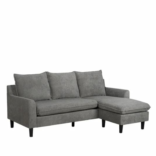 Wendy Grey Reversible L Shape Sofa