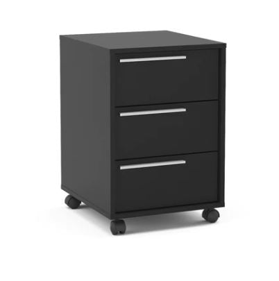 Ivanova 3 Drawer Accent Pedestal