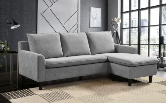 Wendy Grey Reversible L Shape Sofa