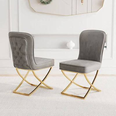 Daniela Velvet Dining Chair