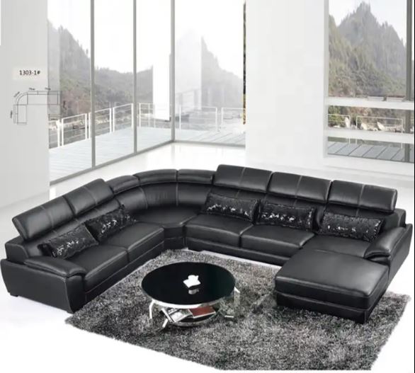 Claude U Shaped Corner Sectional Sofa