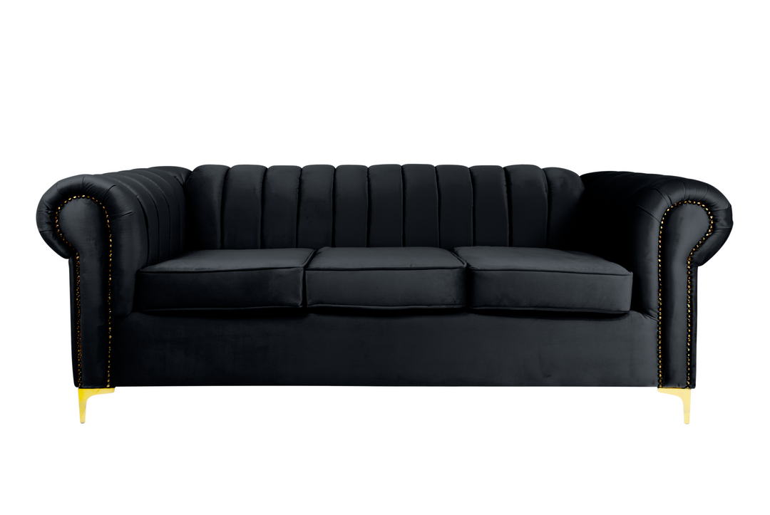 Latina 3 Seater Stripe Couch