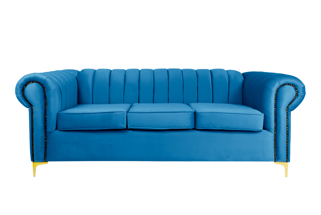 Latina 3 Seater Stripe Couch