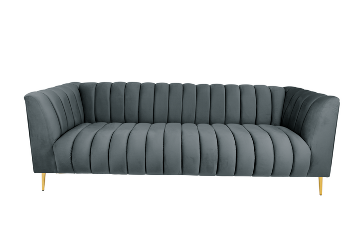 Zoey 2 Seater Stripe Couch