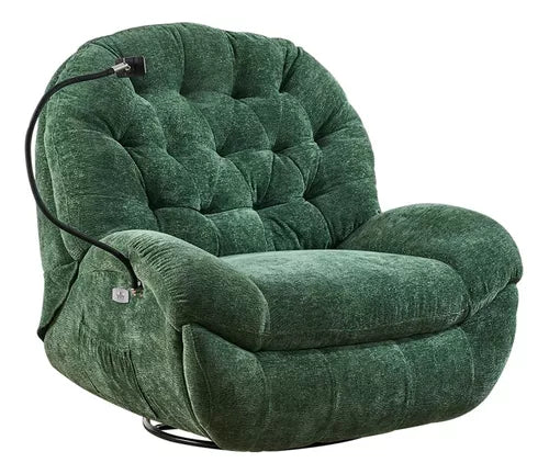 Sidney Fluff  Massage Recliner Chair